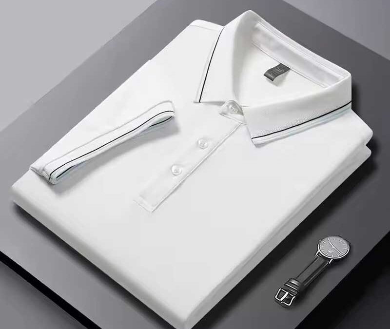 Men’s Polo Shirt Nylon Shirts Men Blank Polo-Shirt
